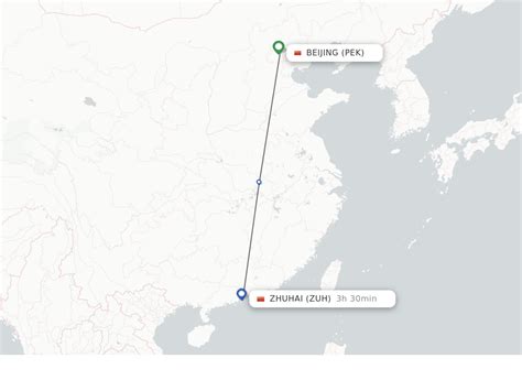 Cheap flights from Beijing (PEK) to Zhuhai (ZUH) .